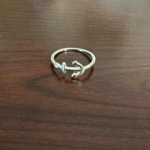 Sterling Silver Anchor Ring